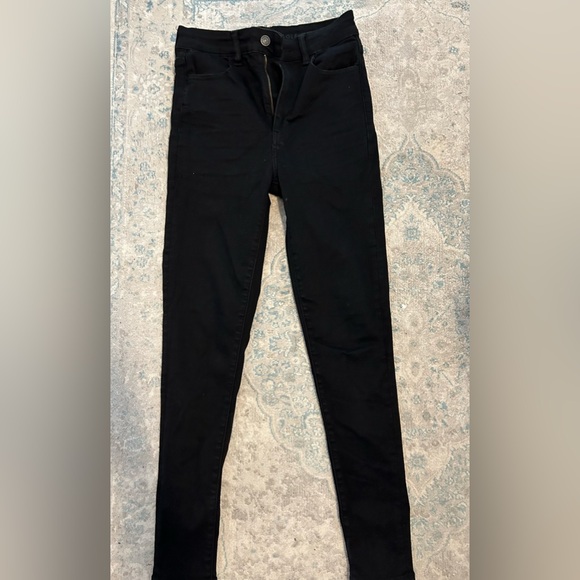 American Eagle Black Skinny Jeans - Picture 1 of 3